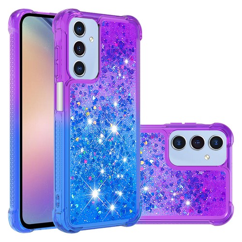 Liquid glitter silicone case - liquid,